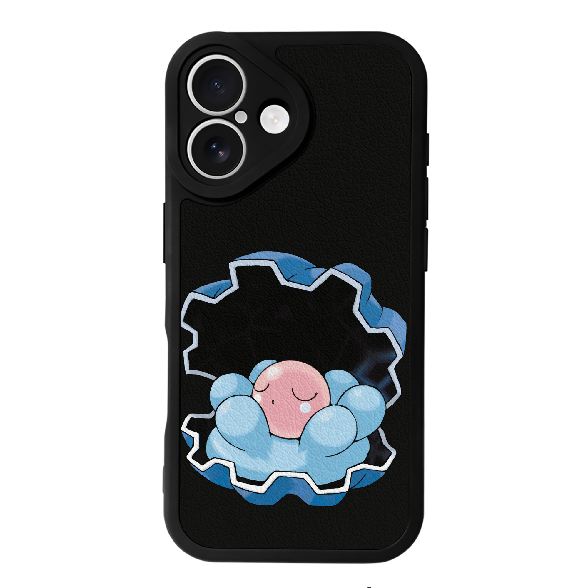 （画像用） ポケットモンスター Pokémon 【iPhone 16シリーズ対応】シリコンスマホケース（レザー調） 材質：シリコン